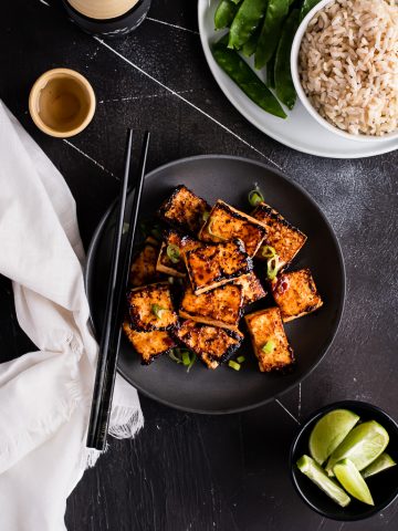 Sweet Chili Glazed Tofu