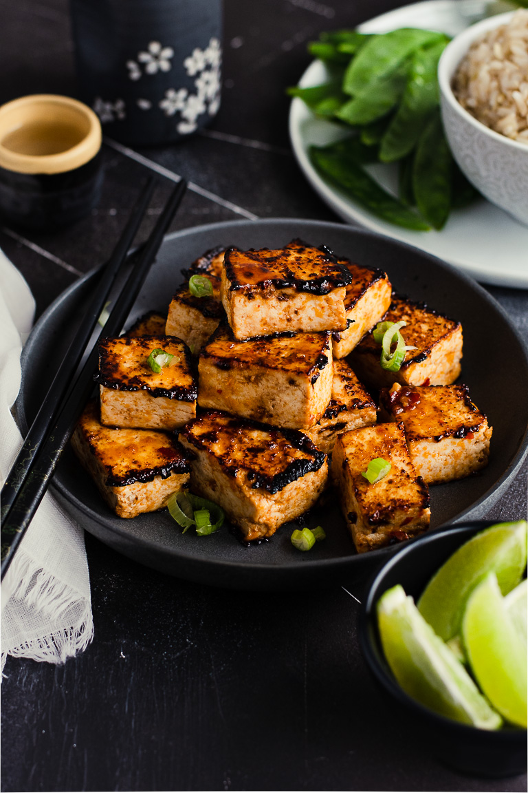 Sweet Chili Glazed Tofu