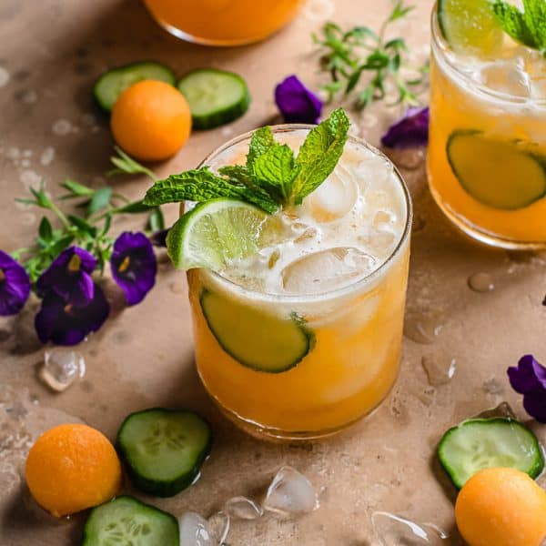 Cucumber Melon Agua Fresca Spoonful of Plants